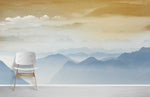 Papier peint panoramique Sommet de Montagne dans la Brume Mystique - Vignette | Mr Papier Peint
