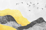 Papier peint Étang Sérénité panoramique au cœur de la nature - Vignette | Mr Papier Peint