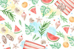 Muraux Aquarelle d’Été Souffle Léger pour Maison et Jardin - Vignette | Mr Papier Peint
