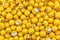 Papier peint panoramique avec emoji jaunes aux expressions faciales chez Mr Papier