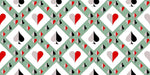 Papier peint motif poker rhombique élégance et jeu réunis - Vignette | Mr Papier Peint
