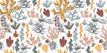Mural d’algues ondulantes souffle marin pour une décoration murale unique - Vignette | Mr Papier Peint