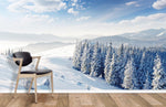 Papier peint mural Ciel Clair Après Neige évasion pure et sereine - Vignette | Mr Papier Peint