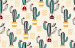 Papier peint mural Cactus Mystique pour une ambiance désert envoûtante - Vignette | Mr Papier Peint