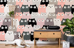 Papier peint mural chatons colorés pour une déco féline et joyeuse - Vignette | Mr Papier Peint