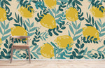 Papier peint mural citron éclatant fraîcheur et énergie pour votre intérieur - Vignette | Mr Papier Peint