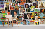 Papier peint mural symphonie de disques pour une ambiance musicale - Vignette | Mr Papier Peint
