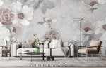 Papier peint mural fleurs élégantes souffle d’élégance et fraîcheur - Vignette | Mr Papier Peint