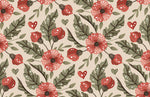 Papier peint mural Fleurs de Trompette éclat de couleur et d’art - Vignette | Mr Papier Peint