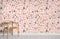 Papier peint mural de fragments roses - Le meilleur Papier peint panoramique Sur mesure