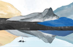 Papier peint mural Rivière en montagne pour une sérénité panoramique - Vignette | Mr Papier Peint