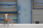 Papier peint mural Porte Bleue Voyage poétique au cœur du mystère - Vignette | Mr Papier Peint