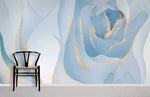 Papier peint mural Roses bleues évasion poétique et sérénité - Vignette | Mr Papier Peint