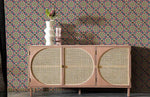 Papier peint mural aux vecteurs gris colorés élégance et modernité - Vignette | Mr Papier Peint
