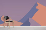 Papier peint mural désert Nuit étoilée au clair de lune - Vignette | Mr Papier Peint