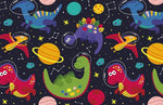 Papier peint mural dinosaure galaxie étoilée et évasion cosmique - Vignette | Mr Papier Peint