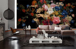 Papier peint mural enfants Jardin enchanté et fleurs épanouies - Vignette | Mr Papier Peint