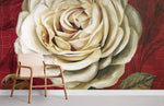 Peint mural esquisse de rose élégance romantique et intemporelle - Vignette | Mr Papier Peint