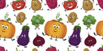 Papier peint mural Fête des légumes éclat de nature et de joie - Vignette | Mr Papier Peint