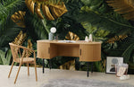 Papier peint mural feuilles tropicales souffle exotique pour votre intérieur - Vignette | Mr Papier Peint