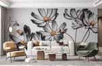 Papier peint mural Fleur d’Encre poésie florale sur vos murs - Vignette | Mr Papier Peint