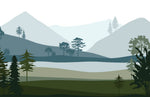 Papier peint mural forêt des Ombres évasion mystique et nature majestueuse - Vignette | Mr Papier Peint