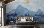 Papier peint mural Gloire de la Montagne évasion panoramique - Vignette | Mr Papier Peint