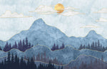 Papier peint mural Gloire de la Montagne évasion panoramique - Vignette | Mr Papier Peint