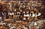 Papier peint mural Hip Hop Art éclat urbain et couleurs vibrantes - Vignette | Mr Papier Peint
