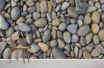 Papier peint mural imitation galets pour une évasion zen et naturelle - Vignette | Mr Papier Peint
