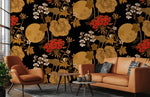 Papier peint mural Lune et Fleurs pour une évasion poétique - Vignette | Mr Papier Peint