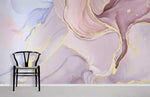 Élégance Rosée avec Peint Mural Marbré Rose - Vignette | Mr Papier Peint