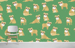 Papier peint mural Bulldog élégance canine pour un intérieur unique - Vignette | Mr Papier Peint