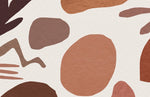 Papier peint mural vache marron charme rustique et campagne chic - Vignette | Mr Papier Peint