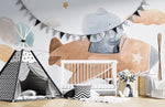 Papier peint mural Pilote d’Éléphant pour une chambre d’enfant féerique - Vignette | Mr Papier Peint
