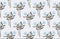 Papier peint mural Tulipe Bleue - Le meilleur Papier peint panoramique Sur mesure