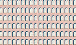 Mural Voûte Nordique Rose Éclat de Sérénité et Papier Peint Mural - Vignette | Mr Papier Peint
