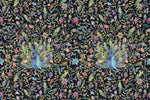 Papier peint paon en aquarelle éclat floral et mystère nocturne - Vignette | Mr Papier Peint