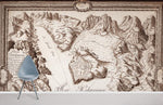 Peinture Murale Portolano une Œuvre d’Art aux Couleurs Vibrantes - Vignette | Mr Papier Peint