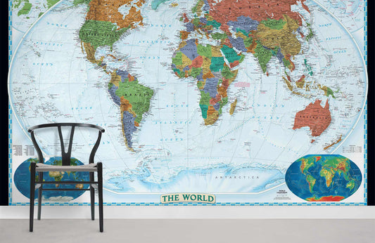 Décor mural de style mondial pour intérieur - Le meilleur Papier peint panoramique Sur mesure