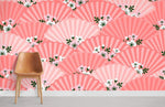 Éventail Pliant - Papier Peint Mural - Vignette | Mr Papier Peint