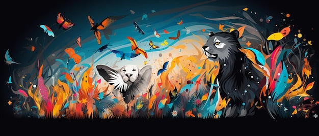 Fêtez la Faune: Papier Peint Animaux du Monde! - Le meilleur Papier peint panoramique Sur mesure