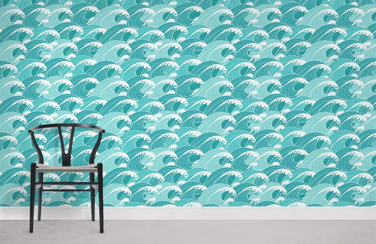 Fresque Murale Billow - Le meilleur Papier peint panoramique Sur mesure