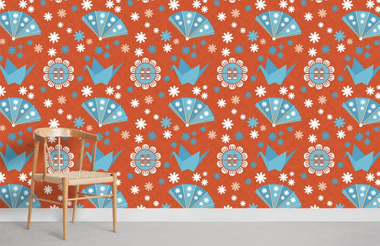 Fresque Murale Découpe de Papier - Le meilleur Papier peint panoramique Sur mesure