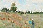 Fresque murale du champ de coquelicots près d'Argenteuil - Vignette | Mr Papier Peint