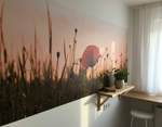 Gros plan d'une fleur coquelicot qui fleurit dans le champ - Vignette | Mr Papier Peint