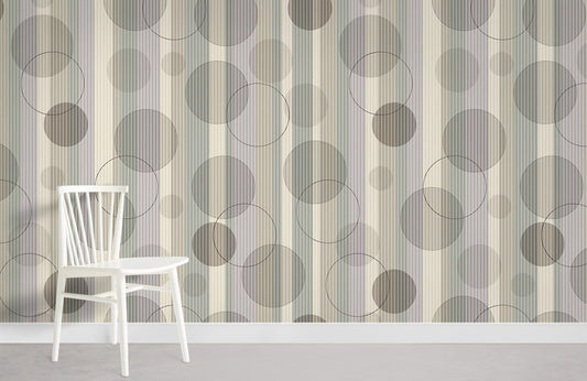 Murale de papier peint à pois - Le meilleur Papier peint panoramique Sur mesure