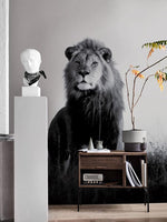 Murale de Papier Peint du Puissant Lion - Vignette | Mr Papier Peint