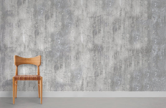 Murale de papier peint effet mur gris rugueux - Le meilleur Papier peint panoramique Sur mesure