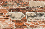 Papier peint panoramique Mur de briques corrodées élégance brute - Vignette | Mr Papier Peint